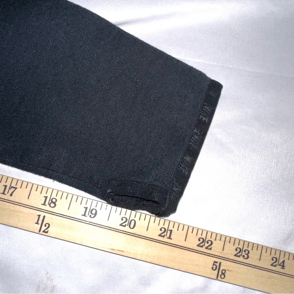 Nike Womens XS Black Full Zip Fitted Style Hoodie Activewear Jacket Cotton Blend - Picture 10 of 13